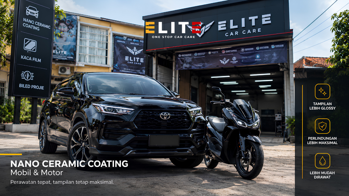 Cara Merawat Mobil dan Motor Setelah Nano Ceramic Coating: Jangan Asal Cuci, Hindari Kanebo!