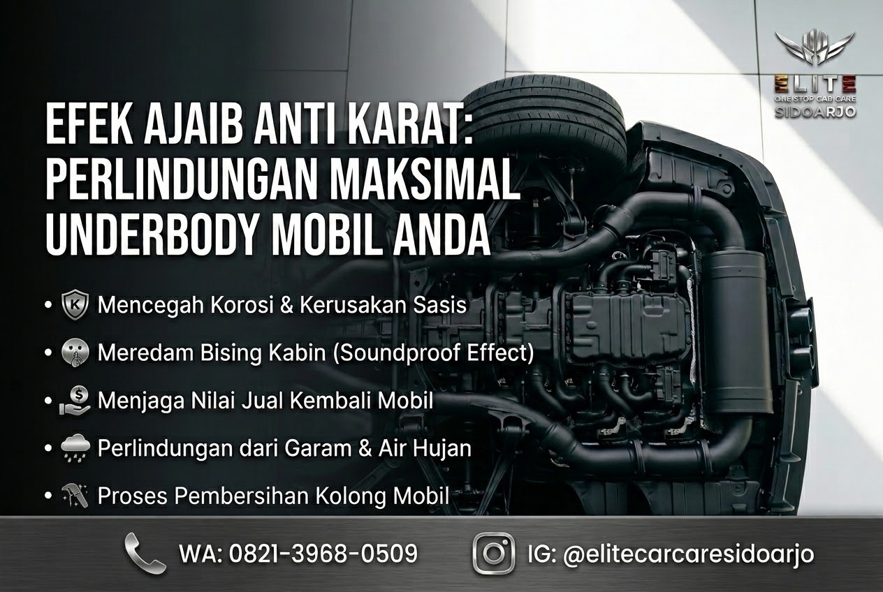 Rahasia Mobil Awet Bertahun-tahun: Ini Efek Luar Biasa Setelah Menggunakan Anti Karat!